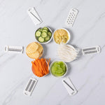 CORTADOR Y RALLADOR DE VERDURAS 5 EN 1 - SLICING™